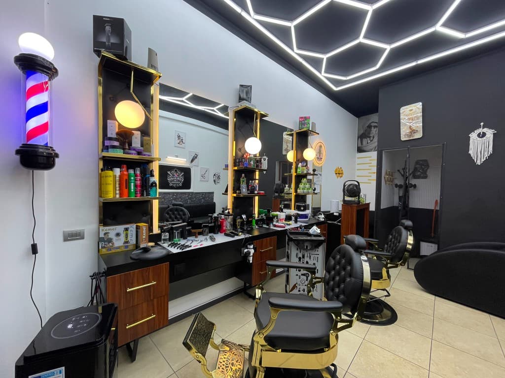 Interno dello studio Doctor Cuts a Macerata